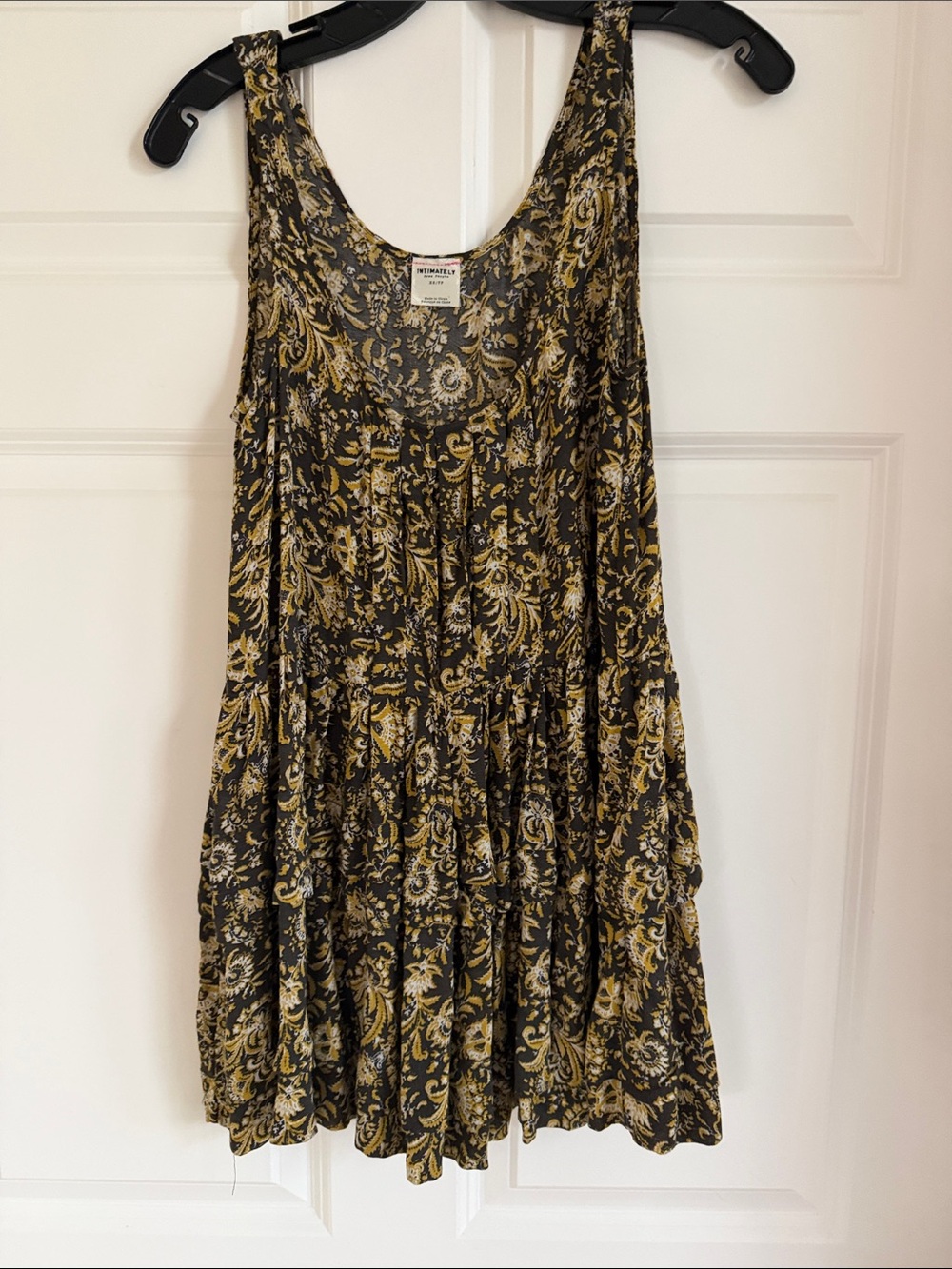 FP top in Olive and Yellow by